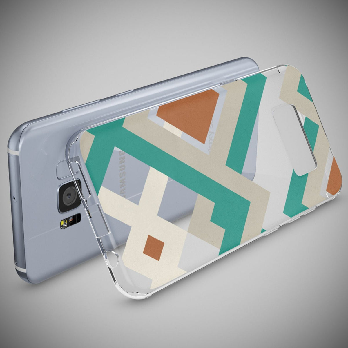 NALIA Handyhülle kompatibel mit Samsung Galaxy S8, Motiv Design Slim Silikon Case Cover, Crystal Schutzhülle Handy-Tasche Dünn, Muster Backcover Bumper Smart-Phone Hülle