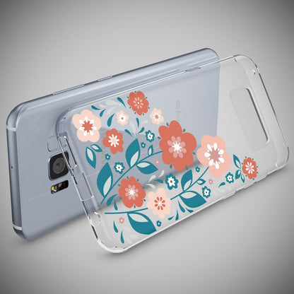 NALIA Handyhülle kompatibel mit Samsung Galaxy S8 Plus, Motiv Design Slim Silikon Case Cover, Crystal Schutzhülle Handy-Tasche Dünn, Muster Backcover Smart-Phone Hülle
