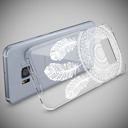 NALIA Handyhülle kompatibel mit Samsung Galaxy S8, Motiv Design Slim Silikon Case Cover, Crystal Schutzhülle Handy-Tasche Dünn, Muster Backcover Bumper Smart-Phone Hülle