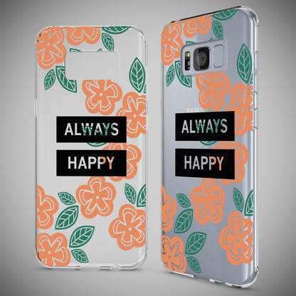 NALIA Handyhülle kompatibel mit Samsung Galaxy S8, Motiv Design Slim Silikon Case Cover, Crystal Schutzhülle Handy-Tasche Dünn, Muster Backcover Bumper Smart-Phone Hülle