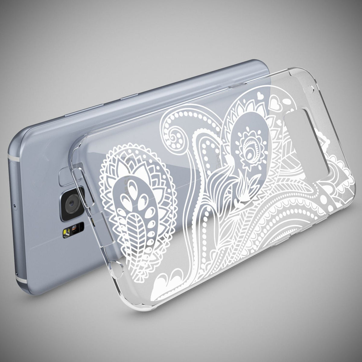 NALIA Handyhülle kompatibel mit Samsung Galaxy S8 Plus, Motiv Design Slim Silikon Case Cover, Crystal Schutzhülle Handy-Tasche Dünn, Muster Backcover Smart-Phone Hülle