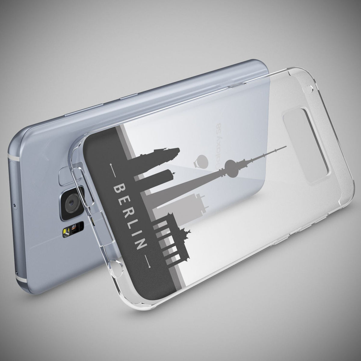 NALIA Handyhülle kompatibel mit Samsung Galaxy S8 Plus, Motiv Design Slim Silikon Case Cover, Crystal Schutzhülle Handy-Tasche Dünn, Muster Backcover Smart-Phone Hülle