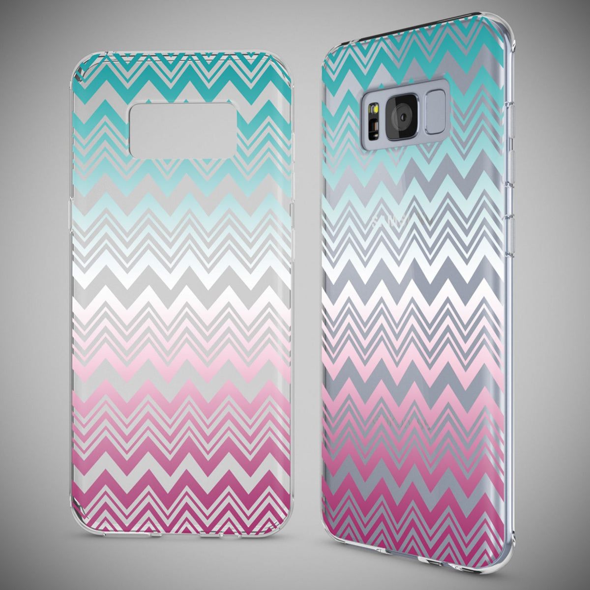 NALIA Handyhülle kompatibel mit Samsung Galaxy S8, Motiv Design Slim Silikon Case Cover, Crystal Schutzhülle Handy-Tasche Dünn, Muster Backcover Bumper Smart-Phone Hülle