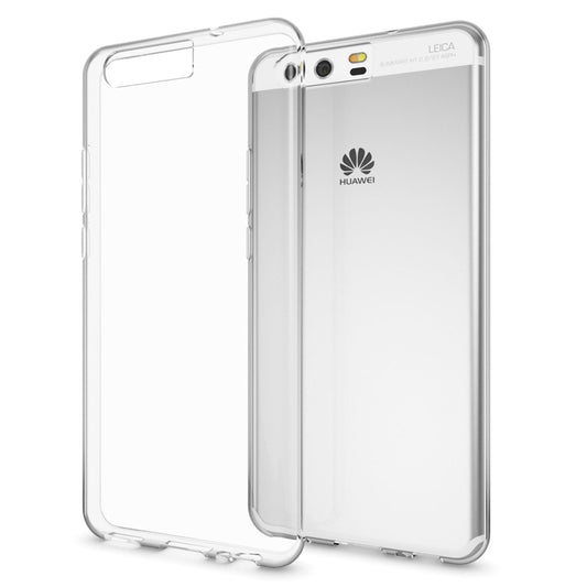 NALIA Handyhülle kompatibel mit Huawei P10, Ultra-Slim Soft TPU Silikon Case Cover, Crystal Clear Schutzhülle Dünn Durchsichtig, Etui Handy-Tasche Backcover Bumper Smart-Phone Hülle - Transparent