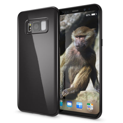 NALIA Handyhülle kompatibel mit Samsung Galaxy S8, Jelly Case Schutzhülle Ultra-Slim Silikon Back-Cover, Dünne Gummi Hülle Handy-Tasche Schale, Smart-Phone Bumper Skin Etui
