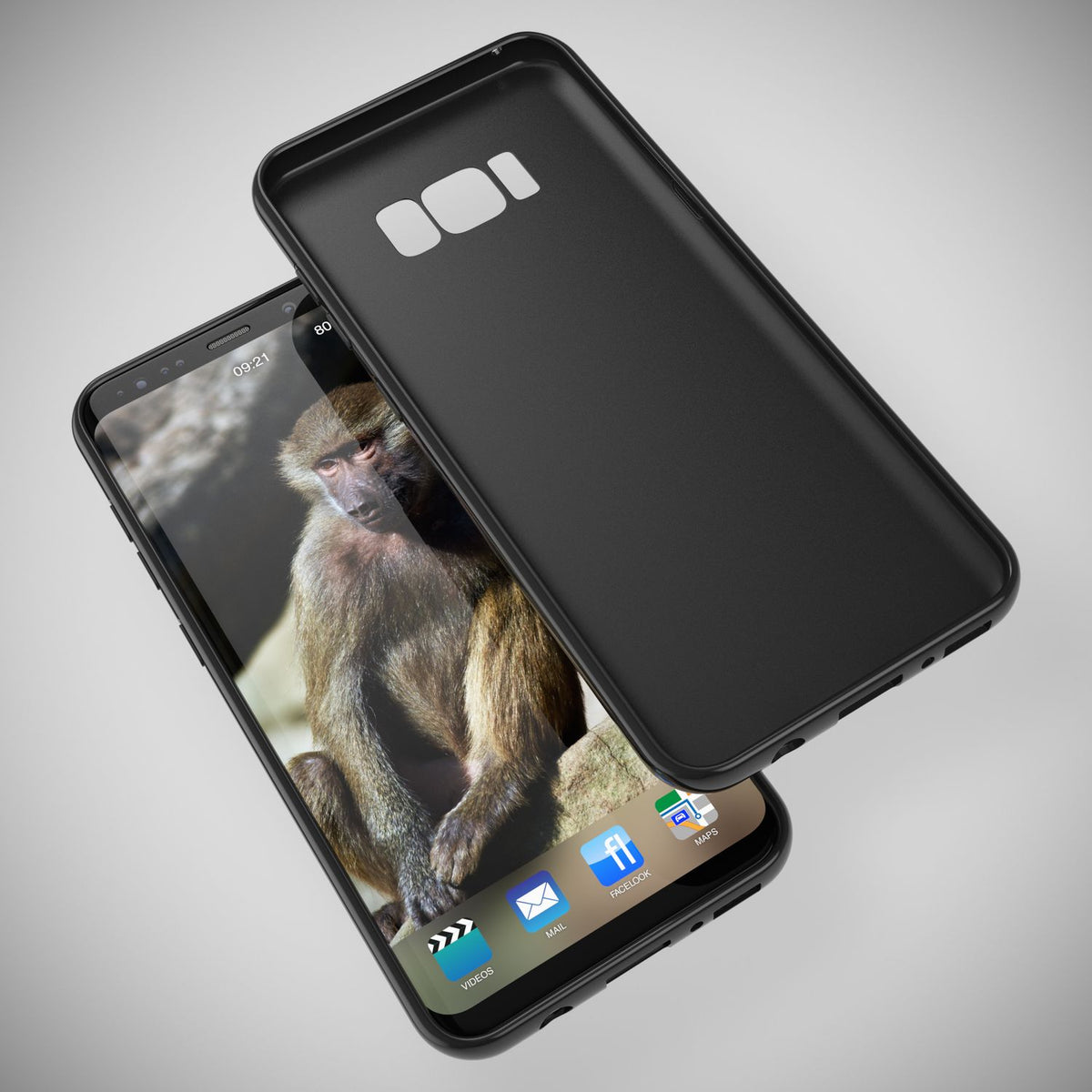 NALIA Handyhülle kompatibel mit Samsung Galaxy S8, Jelly Case Schutzhülle Ultra-Slim Silikon Back-Cover, Dünne Gummi Hülle Handy-Tasche Schale, Smart-Phone Bumper Skin Etui