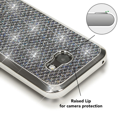 NALIA Handyhülle kompatibel mit Samsung Galaxy A5 2017, Glitzer Slim Silikon-Case Back-Cover Schutzhülle, Glitter Sparkle Handy-Tasche Bumper, Dünne Bling Strass Smart-Phone Hülle