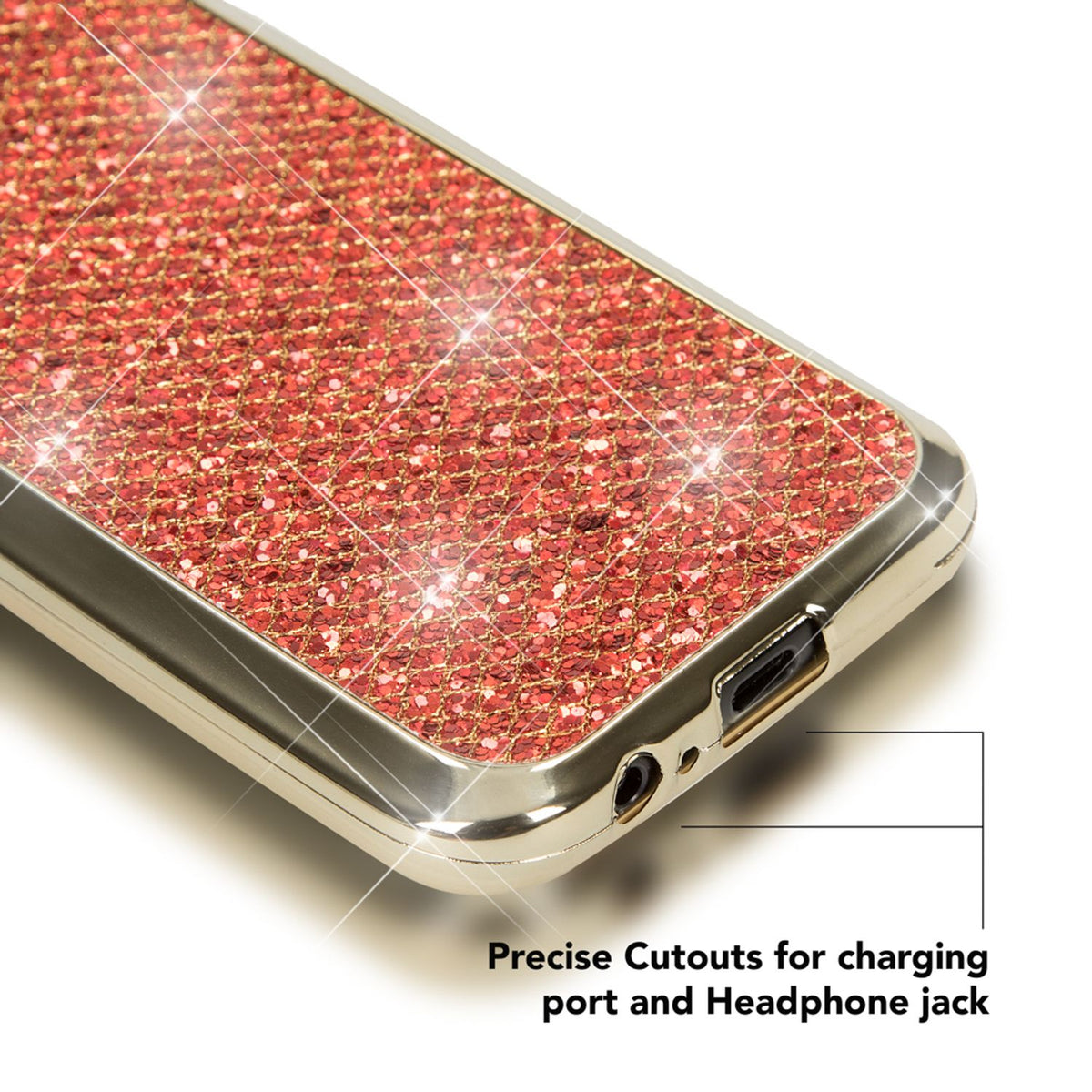 NALIA Handyhülle kompatibel mit Samsung Galaxy A5 2017, Glitzer Slim Silikon-Case Back-Cover Schutzhülle, Glitter Sparkle Handy-Tasche Bumper, Dünne Bling Strass Smart-Phone Hülle