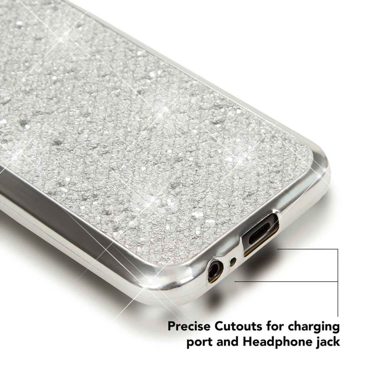 NALIA Handyhülle kompatibel mit Samsung Galaxy A5 2017, Glitzer Slim Silikon-Case Back-Cover Schutzhülle, Glitter Sparkle Handy-Tasche Bumper, Dünne Bling Strass Smart-Phone Hülle