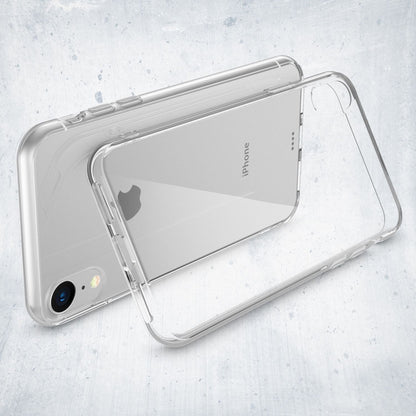 NALIA Handyhülle kompatibel mit iPhone XR, Ultra-Slim Silikon Case Cover Crystal Clear Schutzhülle Dünn Durchsichtig, Etui Handy-Tasche Backcover Hülle Transparent Bumper