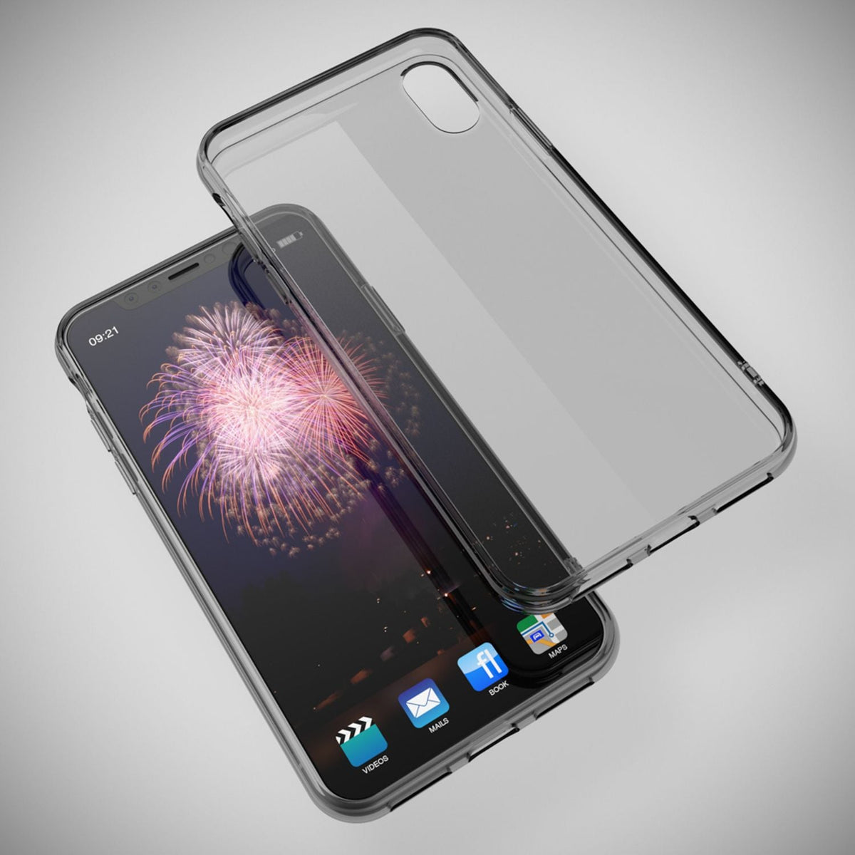 NALIA Handyhülle kompatibel mit iPhone XR, Ultra-Slim Silikon Case Cover Crystal Clear Schutzhülle Dünn Durchsichtig, Etui Handy-Tasche Backcover Hülle Transparent Bumper