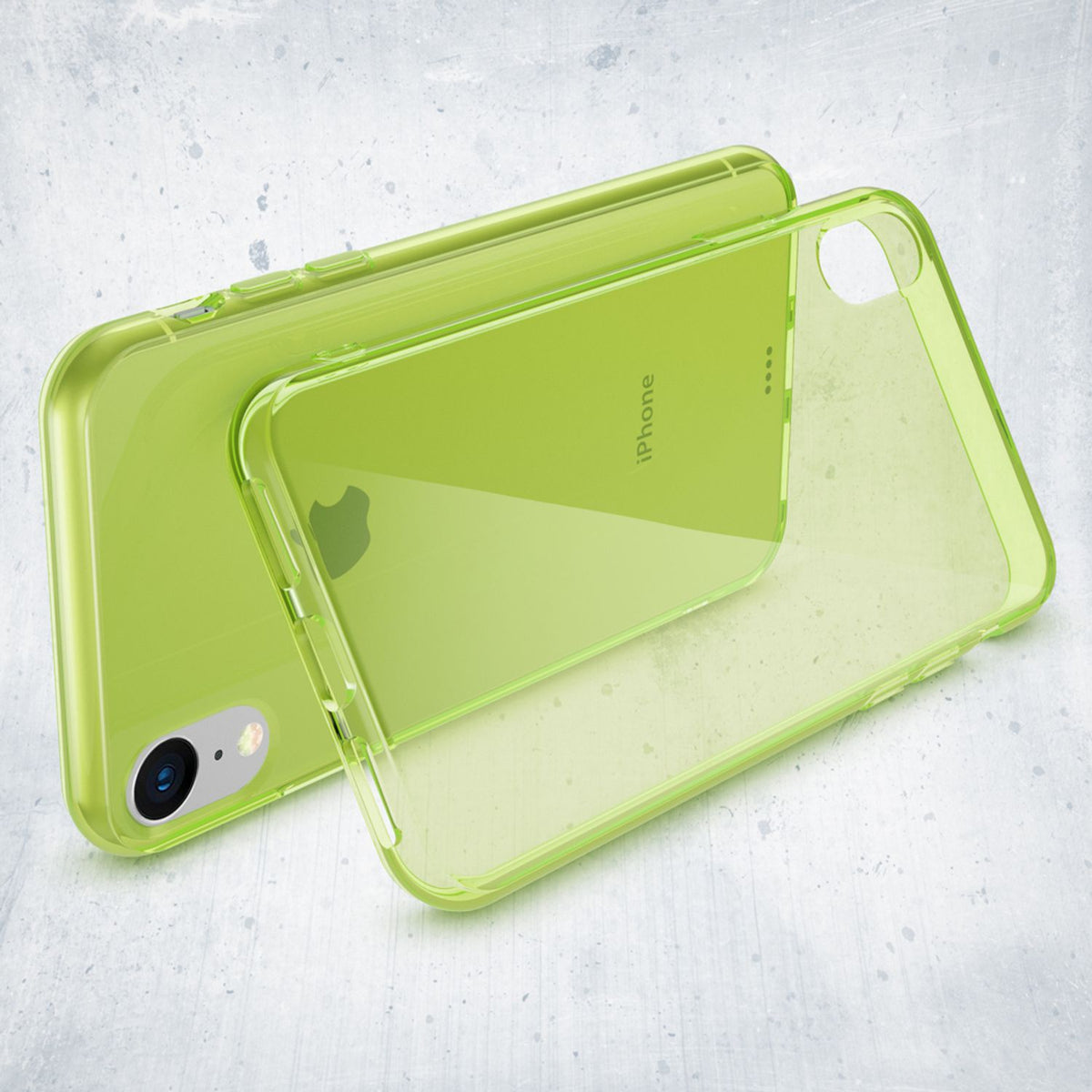 NALIA Handyhülle kompatibel mit iPhone XR, Ultra-Slim Silikon Case Cover Crystal Clear Schutzhülle Dünn Durchsichtig, Etui Handy-Tasche Backcover Hülle Transparent Bumper