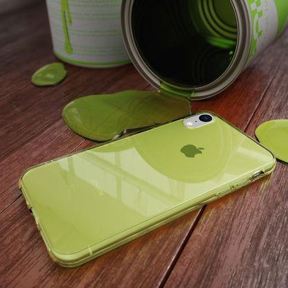 NALIA Handyhülle kompatibel mit iPhone XR, Ultra-Slim Silikon Case Cover Crystal Clear Schutzhülle Dünn Durchsichtig, Etui Handy-Tasche Backcover Hülle Transparent Bumper