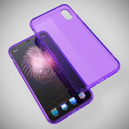 NALIA Handyhülle kompatibel mit iPhone XR, Ultra-Slim Silikon Case Cover Crystal Clear Schutzhülle Dünn Durchsichtig, Etui Handy-Tasche Backcover Hülle Transparent Bumper