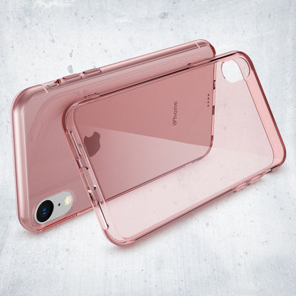 NALIA Handyhülle kompatibel mit iPhone XR, Ultra-Slim Silikon Case Cover Crystal Clear Schutzhülle Dünn Durchsichtig, Etui Handy-Tasche Backcover Hülle Transparent Bumper