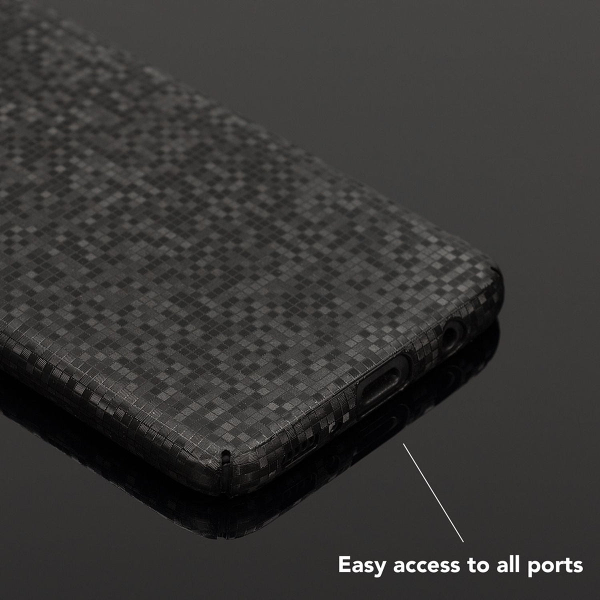 NALIA Handyhülle kompatibel mit Samsung Galaxy S8, Mosaik Ultra-Slim Hardcase Backcover Schutzhülle, Handy-Tasche Hülle Cover Case im Metall-Look Dünnes Bumper Karo Etui Skin
