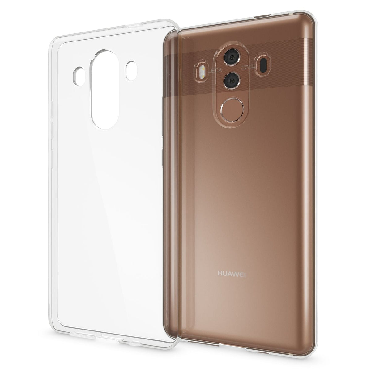 NALIA Handyhülle kompatibel mit Huawei Mate 10 Pro, Ultra-Slim TPU Silikon Case Cover Hülle Crystal Clear Schutzhülle Dünn Durchsichtig, Backcover Etui Handy-Tasche Transparent, Phone Schutz Bumper