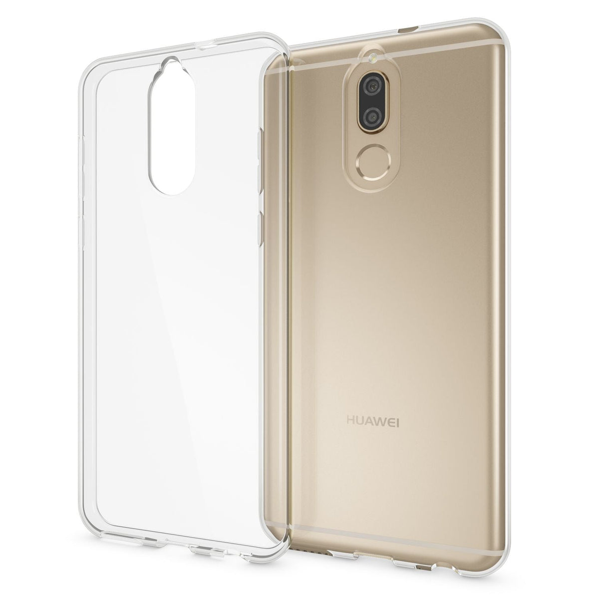 NALIA Handyhülle kompatibel mit Huawei Mate 10 Lite, Ultra-Slim TPU Silikon Case Cover Hülle Crystal Clear Schutzhülle Dünn Durchsichtig, Backcover Etui Handy-Tasche Transparent, Phone Schutz Bumper