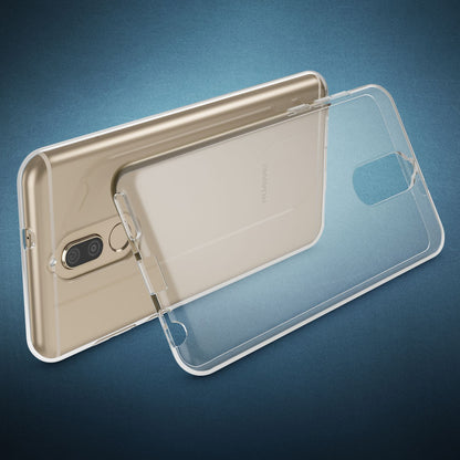 NALIA Handyhülle kompatibel mit Huawei Mate 10 Lite, Ultra-Slim TPU Silikon Case Cover Hülle Crystal Clear Schutzhülle Dünn Durchsichtig, Backcover Etui Handy-Tasche Transparent, Phone Schutz Bumper