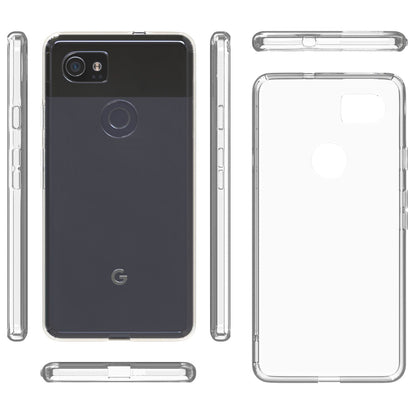 NALIA Transparente Silikonhülle für Google Pixel 2 XL – Anti-Gelb & Rutschfest – GLAZE (Handyhülle Kristallklar, Schlank & Stoßfest) – Marke aus Berlin