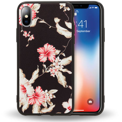 NALIA Handyhülle kompatibel mit iPhone X XS, Ultra-Slim TPU Hülle Silikon Motiv Case Cover Gummi Schutzhülle Dünn, Etui Handy-Tasche Backcover Phone Skin Bumper