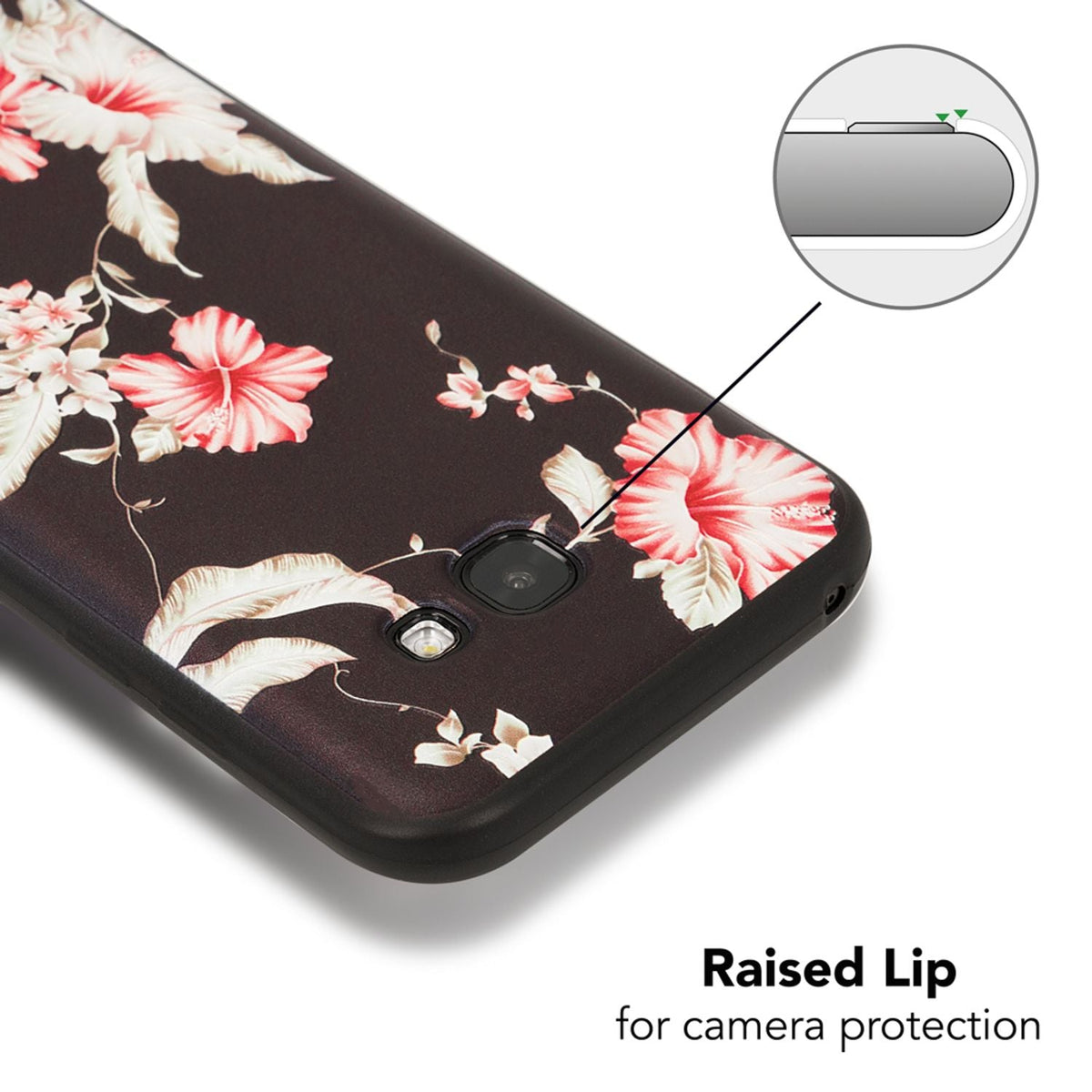 NALIA Handyhülle kompatibel mit Samsung Galaxy A5 (17), Slim TPU Silikon Motiv Case Cover Gummi Schutzhülle Dünn, Ultra-Slim Etui Handy-Tasche Backcover Phone Bumper