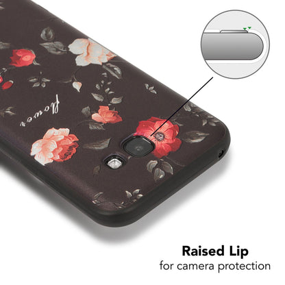 NALIA Handyhülle kompatibel mit Samsung Galaxy A5 (17), Slim TPU Silikon Motiv Case Cover Gummi Schutzhülle Dünn, Ultra-Slim Etui Handy-Tasche Backcover Phone Bumper
