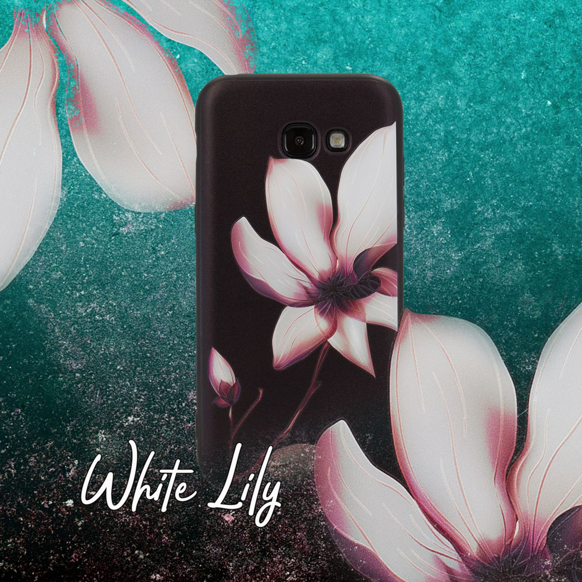 NALIA Handyhülle kompatibel mit Samsung Galaxy A5 (17), Slim TPU Silikon Motiv Case Cover Gummi Schutzhülle Dünn, Ultra-Slim Etui Handy-Tasche Backcover Phone Bumper