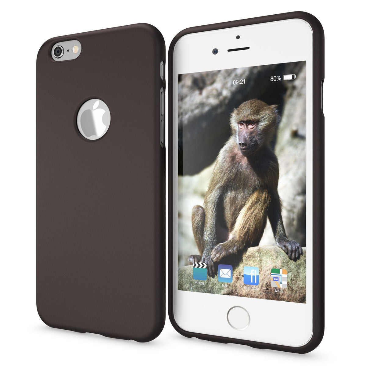 NALIA Neon Silikonhülle für iPhone 6 / 6s – Soft-Touch & Signal-Neon – NEONSHOCK (Matte Schutzhülle) – Marke aus Berlin