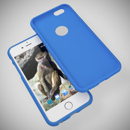 NALIA Neon Silikonhülle für iPhone 6 / 6s – Soft-Touch & Signal-Neon – NEONSHOCK (Matte Schutzhülle) – Marke aus Berlin