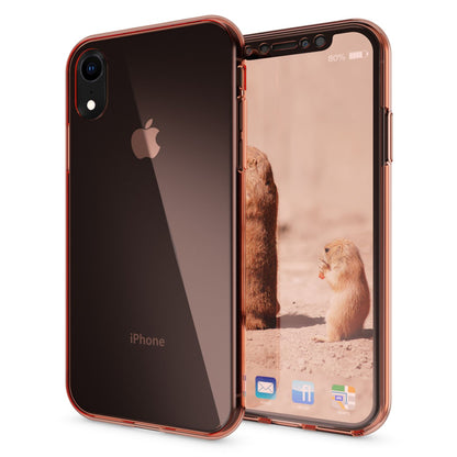 NALIA 360 Grad Hülle kompatibel mit iPhone XR, Full Cover Rundum Doppel-Schutz, Dünnes Ganzkörper Case Silikon Etui Handytasche, Displayschutz & Rückseite Handyhülle