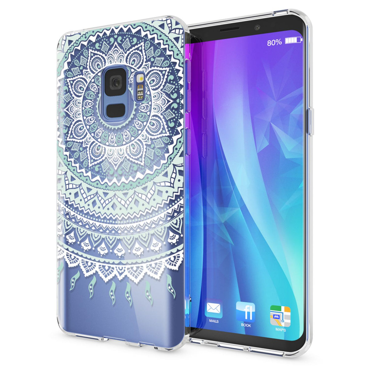 NALIA Handyhülle kompatibel mit Samsung Galaxy S9, Slim Silikon Motiv Case Crystal Schutzhülle Dünn Durchsichtig, Etui Handy-Tasche Back-Cover Transparent Bumper