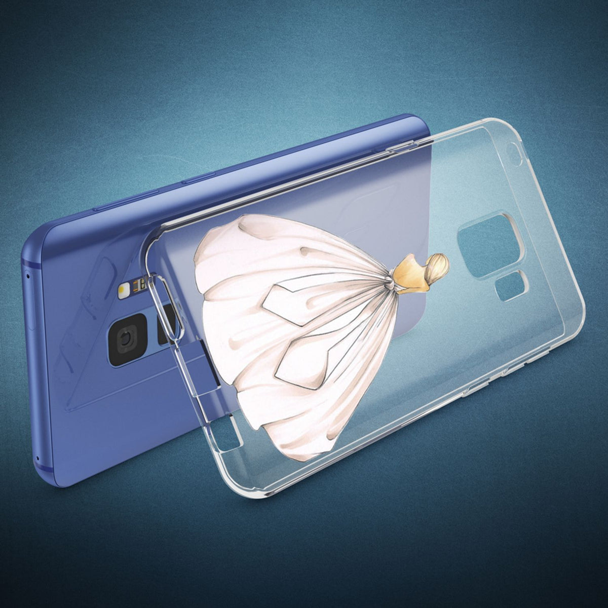 NALIA Handyhülle kompatibel mit Samsung Galaxy S9, Slim Silikon Motiv Case Crystal Schutzhülle Dünn Durchsichtig, Etui Handy-Tasche Back-Cover Transparent Bumper