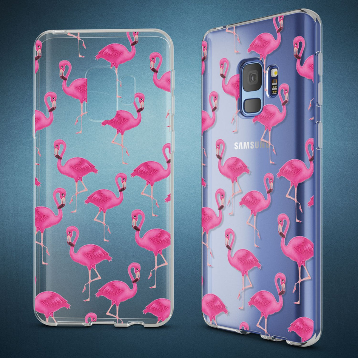 NALIA Handyhülle kompatibel mit Samsung Galaxy S9, Slim Silikon Motiv Case Crystal Schutzhülle Dünn Durchsichtig, Etui Handy-Tasche Back-Cover Transparent Bumper