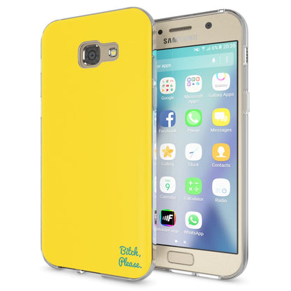 NALIA Handyhülle kompatibel mit Samsung Galaxy A5 2017, Lustig Silikon Phone Etui Dünnes Case Ultra-Slim Schutzhülle Spruch Handy-Tasche Back-Cover Bumper