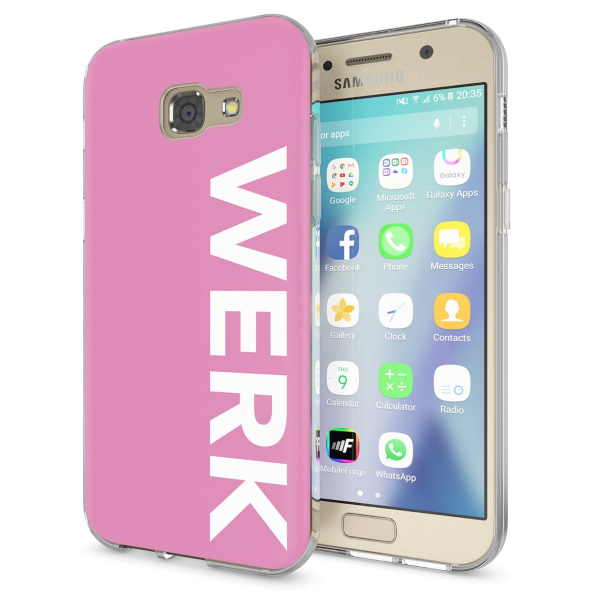 NALIA Handyhülle kompatibel mit Samsung Galaxy A5 2017, Lustig Silikon Phone Etui Dünnes Case Ultra-Slim Schutzhülle Spruch Handy-Tasche Back-Cover Bumper
