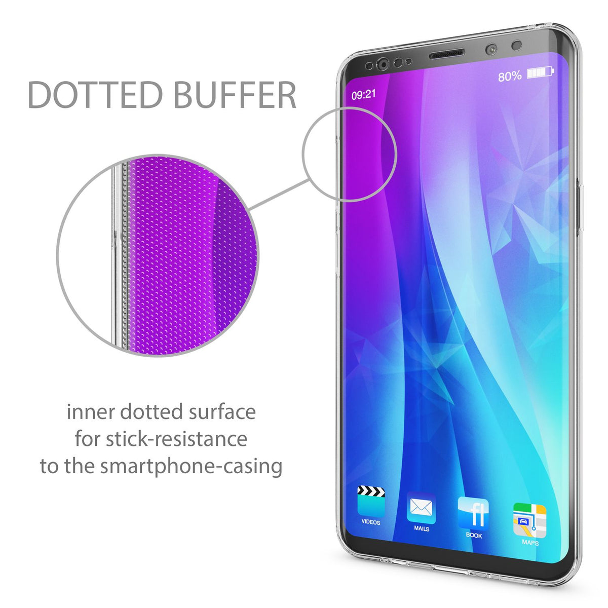 NALIA 360 Grad Handyhülle kompatibel mit Samsung Galaxy S9 Plus, Full Cover vorne hinten Doppel-Schutz Dünnes Ganzkörper Case Silikon Etui, Transparenter Displayschutz & Rückseite