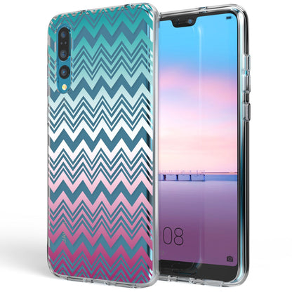 NALIA Handyhülle kompatibel mit Huawei P20 Pro, Slim Silikon Motiv Case Crystal Schutzhülle Dünn Durchsichtig, Etui Handy-Tasche Back-Cover Transparent Bumper