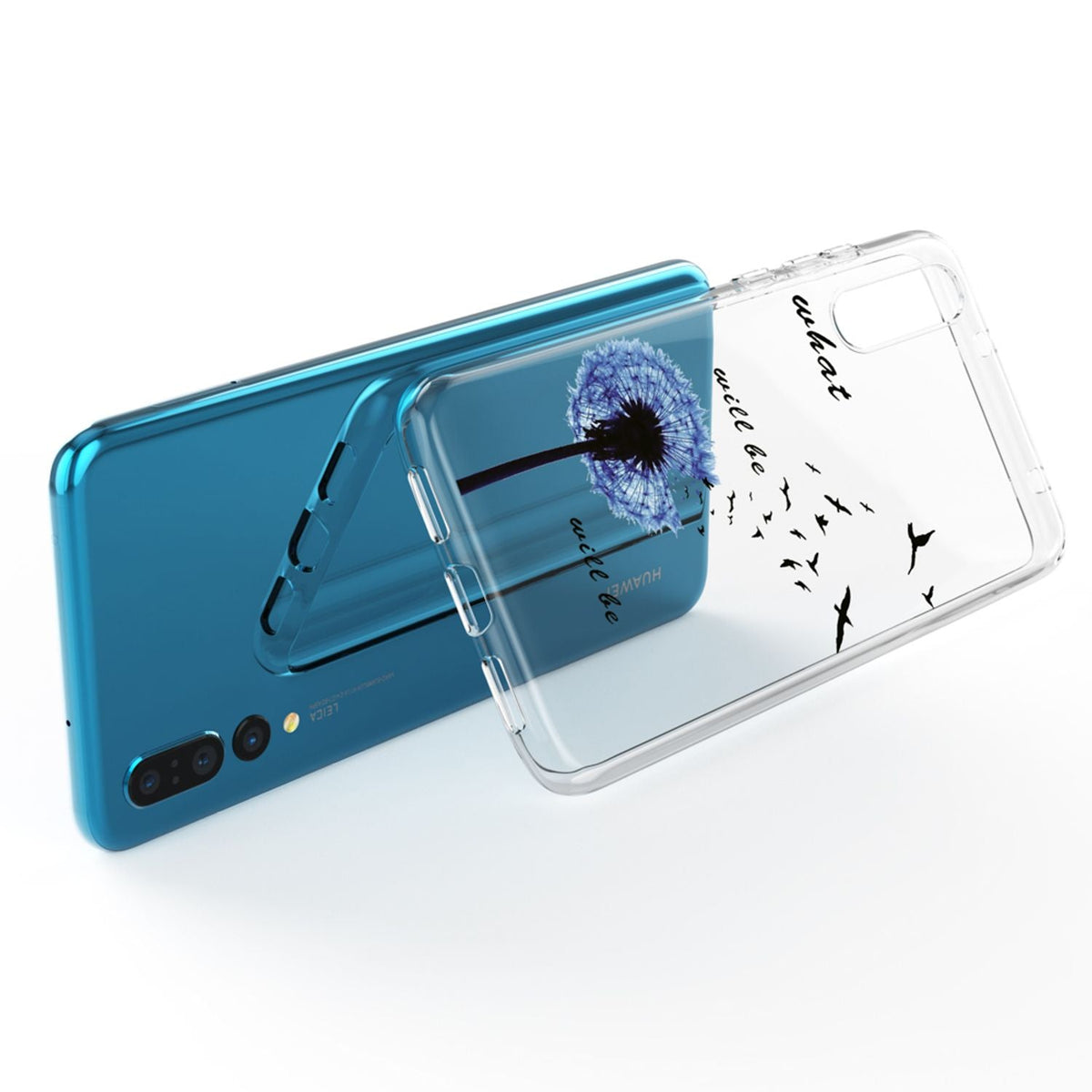 NALIA Handyhülle kompatibel mit Huawei P20 Pro, Slim Silikon Motiv Case Crystal Schutzhülle Dünn Durchsichtig, Etui Handy-Tasche Back-Cover Transparent Bumper