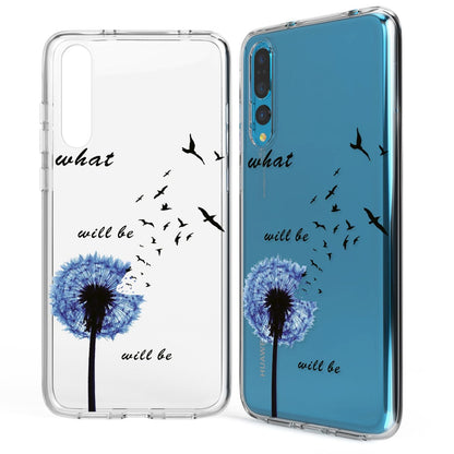 NALIA Handyhülle kompatibel mit Huawei P20 Pro, Slim Silikon Motiv Case Crystal Schutzhülle Dünn Durchsichtig, Etui Handy-Tasche Back-Cover Transparent Bumper