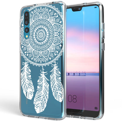 NALIA Handyhülle kompatibel mit Huawei P20 Pro, Slim Silikon Motiv Case Crystal Schutzhülle Dünn Durchsichtig, Etui Handy-Tasche Back-Cover Transparent Bumper