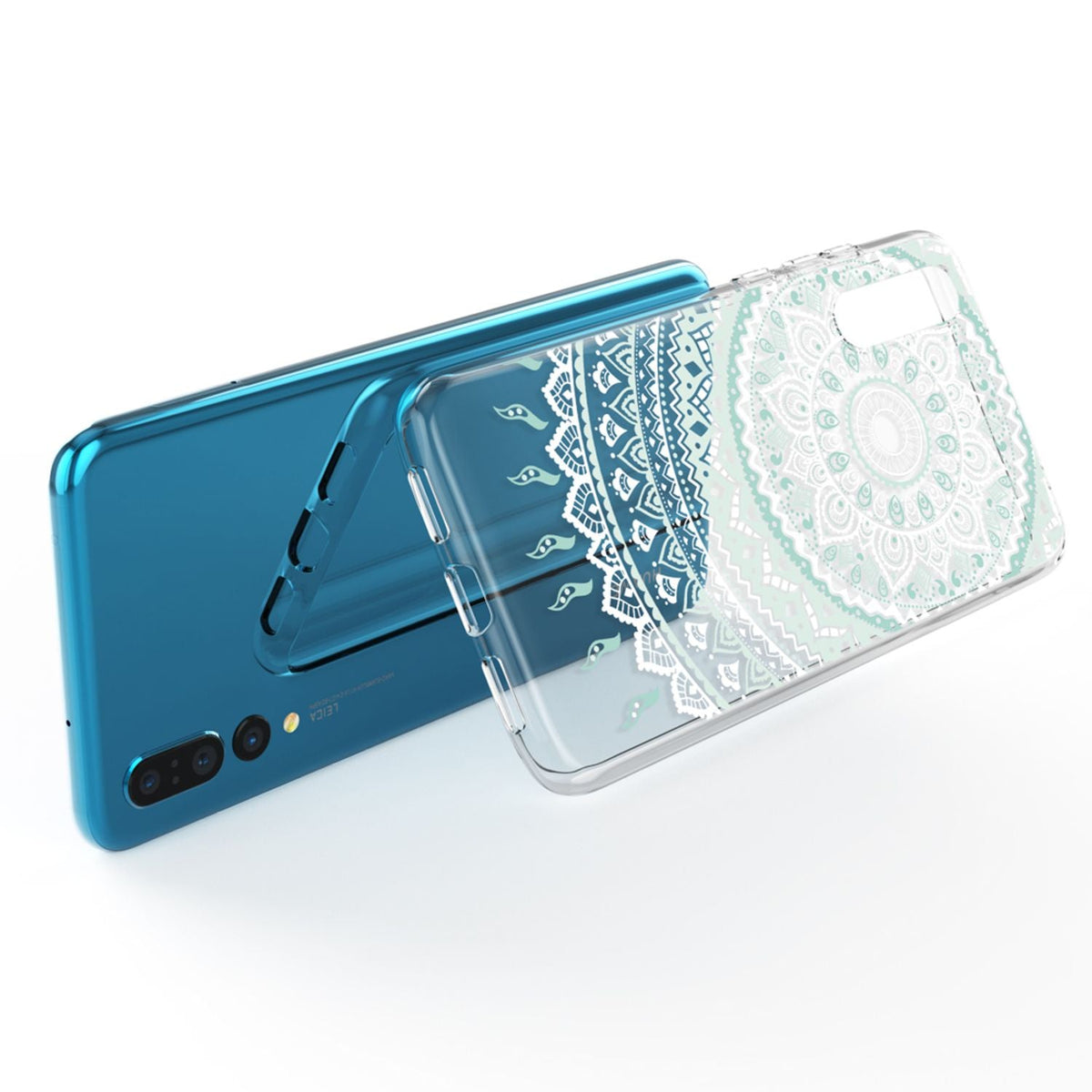 NALIA Handyhülle kompatibel mit Huawei P20 Pro, Slim Silikon Motiv Case Crystal Schutzhülle Dünn Durchsichtig, Etui Handy-Tasche Back-Cover Transparent Bumper