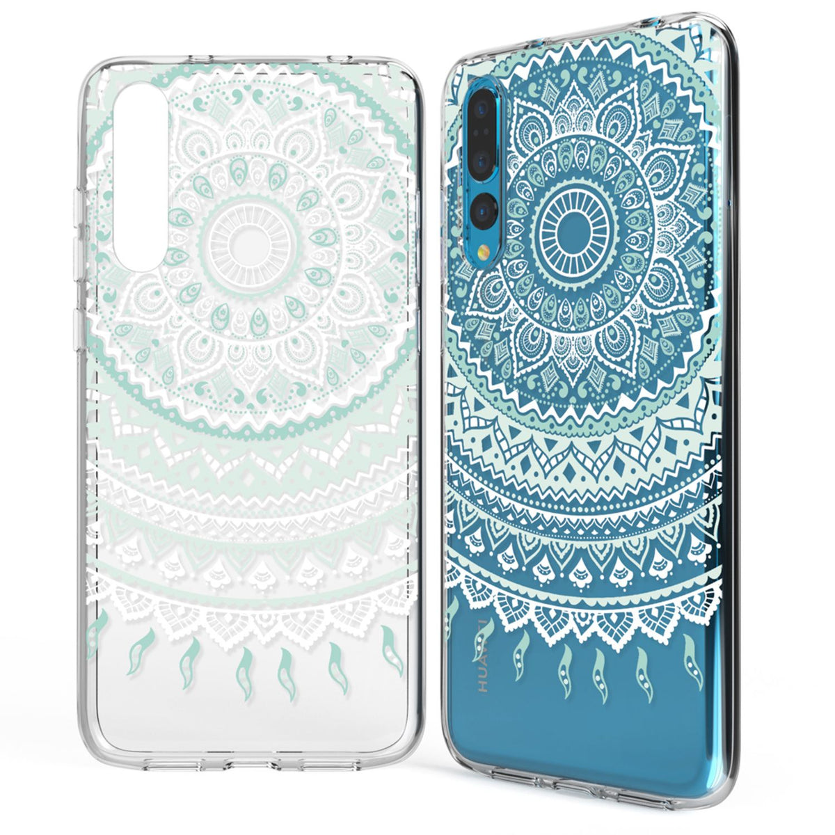 NALIA Handyhülle kompatibel mit Huawei P20 Pro, Slim Silikon Motiv Case Crystal Schutzhülle Dünn Durchsichtig, Etui Handy-Tasche Back-Cover Transparent Bumper