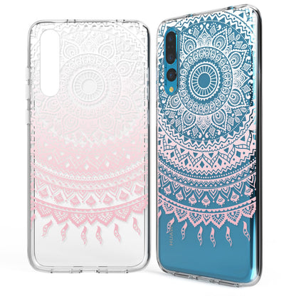 NALIA Handyhülle kompatibel mit Huawei P20 Pro, Slim Silikon Motiv Case Crystal Schutzhülle Dünn Durchsichtig, Etui Handy-Tasche Back-Cover Transparent Bumper