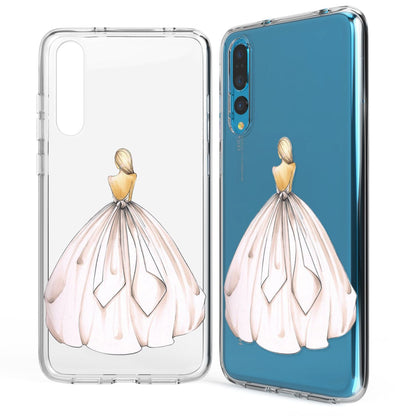 NALIA Handyhülle kompatibel mit Huawei P20 Pro, Slim Silikon Motiv Case Crystal Schutzhülle Dünn Durchsichtig, Etui Handy-Tasche Back-Cover Transparent Bumper