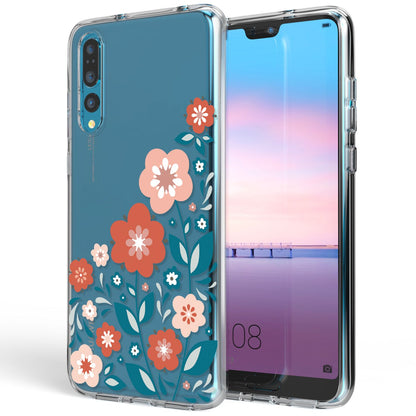 NALIA Handyhülle kompatibel mit Huawei P20 Pro, Slim Silikon Motiv Case Crystal Schutzhülle Dünn Durchsichtig, Etui Handy-Tasche Back-Cover Transparent Bumper