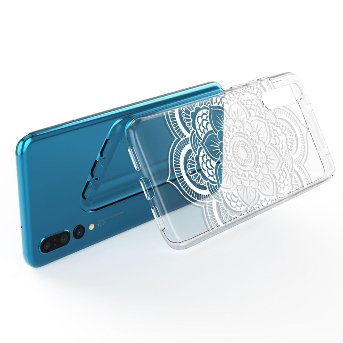 NALIA Handyhülle kompatibel mit Huawei P20 Pro, Slim Silikon Motiv Case Crystal Schutzhülle Dünn Durchsichtig, Etui Handy-Tasche Back-Cover Transparent Bumper