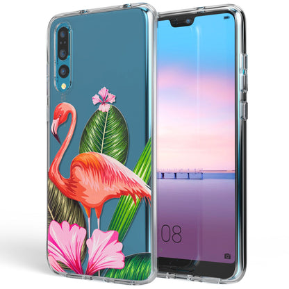NALIA Handyhülle kompatibel mit Huawei P20 Pro, Slim Silikon Motiv Case Crystal Schutzhülle Dünn Durchsichtig, Etui Handy-Tasche Back-Cover Transparent Bumper