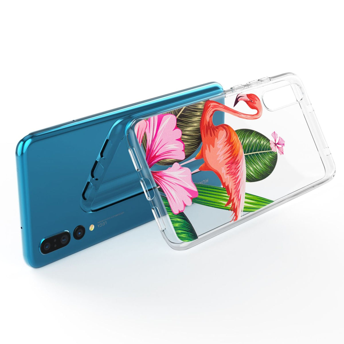 NALIA Handyhülle kompatibel mit Huawei P20 Pro, Slim Silikon Motiv Case Crystal Schutzhülle Dünn Durchsichtig, Etui Handy-Tasche Back-Cover Transparent Bumper