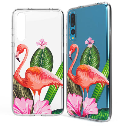 NALIA Handyhülle kompatibel mit Huawei P20 Pro, Slim Silikon Motiv Case Crystal Schutzhülle Dünn Durchsichtig, Etui Handy-Tasche Back-Cover Transparent Bumper